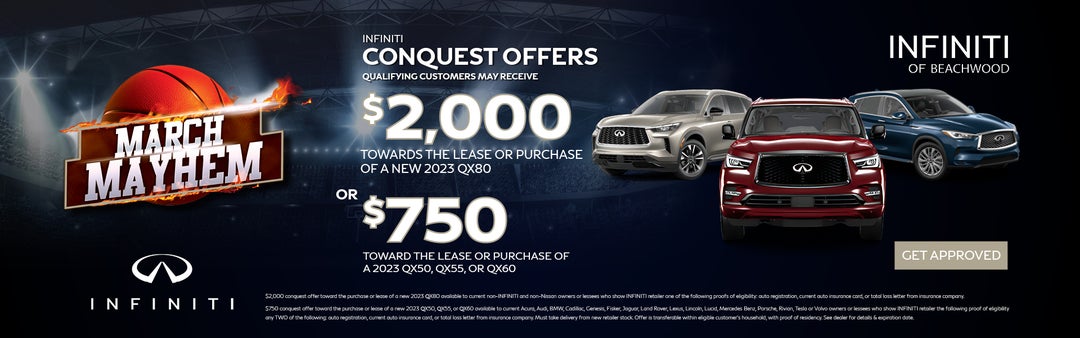 Conquest Offers QX80